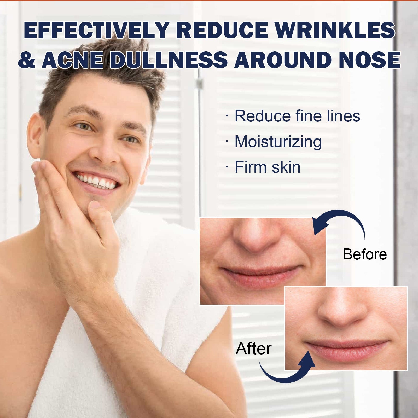 Men's Eye Wrinkle Patch – Firming, Smoothing Fine Lines & Corners - Icon Her