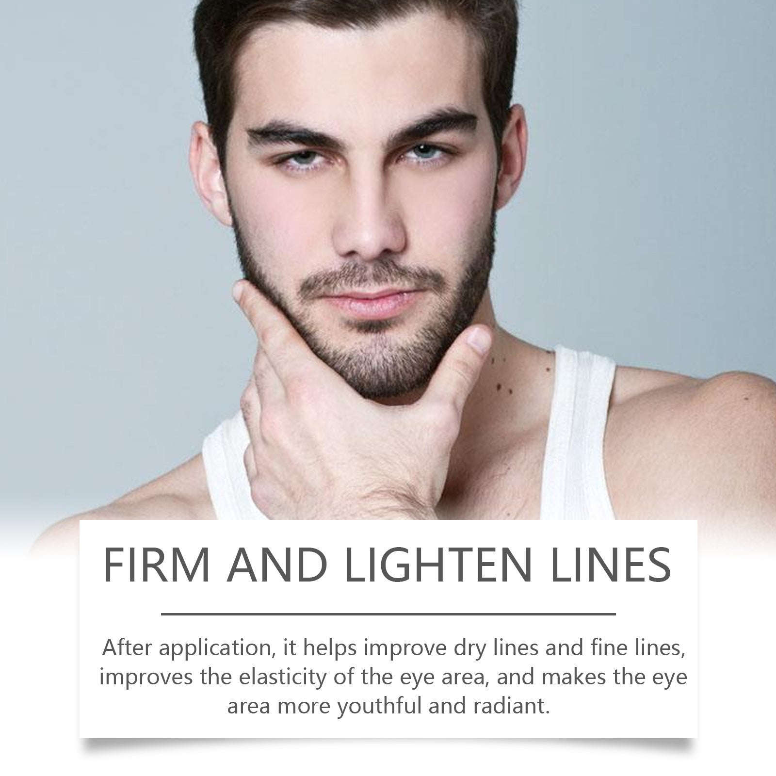 Men's Firming Eye Cream – Hydrating, Elastic & Moisturizing Eye Care - Icon Her