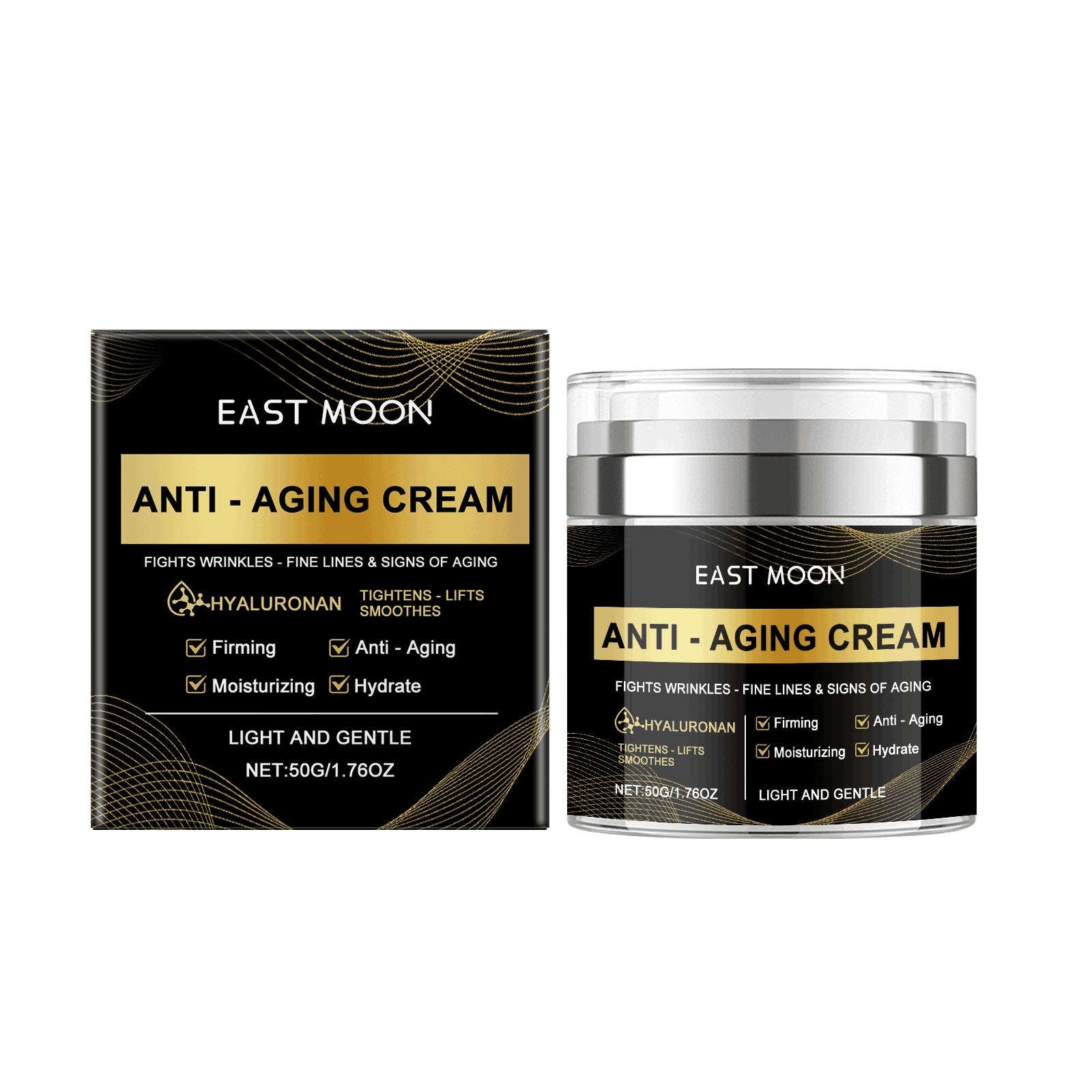 Men's Firming & Hydrating Face Cream - Age-Defying Daily Moisturizer - Icon Her