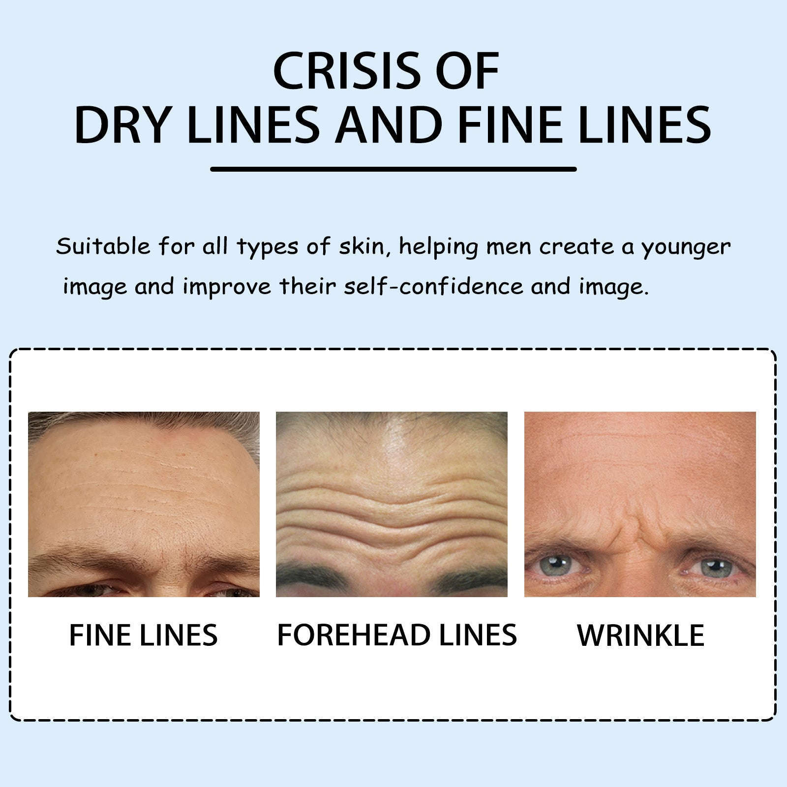 Men's Forehead Wrinkle Patch – Firming & Fine Lines Reducer - Icon Her