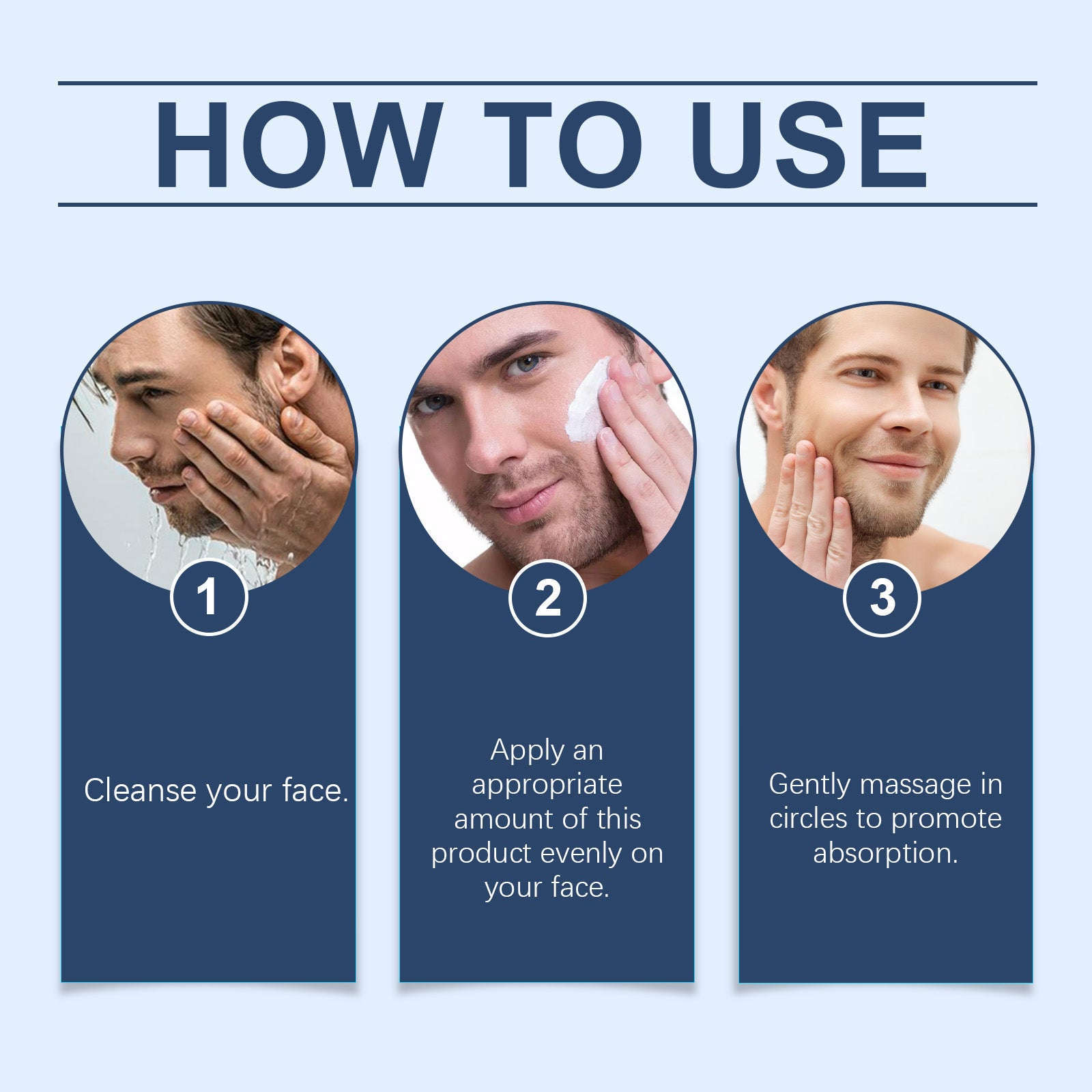 Men's Hydrating Face Moisturizer - Brightening & Daily Skincare Cream - Icon Her