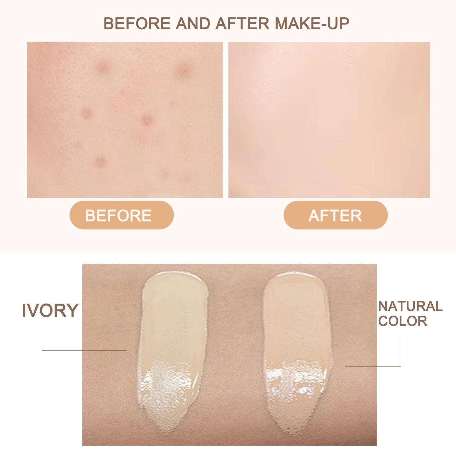 Moisturizing Cushion Foundation – Natural Nude, Brightening & Blemish Coverage - Icon Her