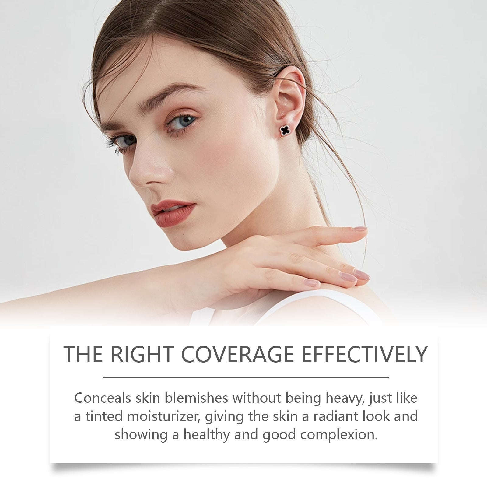 Moisturizing Liquid Foundation – Long-Lasting, Refreshing & Light Skin Care - Icon Her