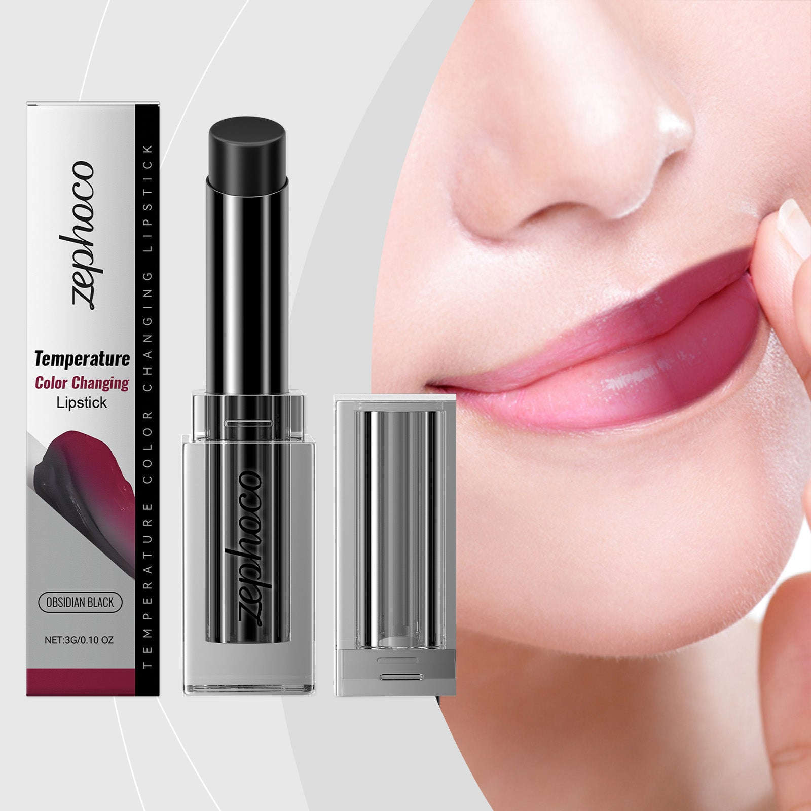 Obsidian Hydrating Lip Balm - Nourishing & Smoothing Lip Treatment - Icon Her