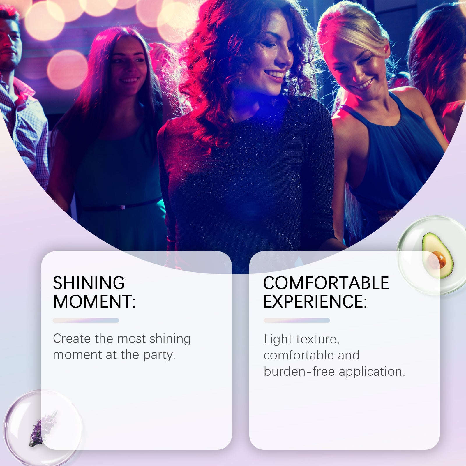 Party Body Glitter Oil – Brightening, Long-Lasting & Dance Shine Glow - Icon Her