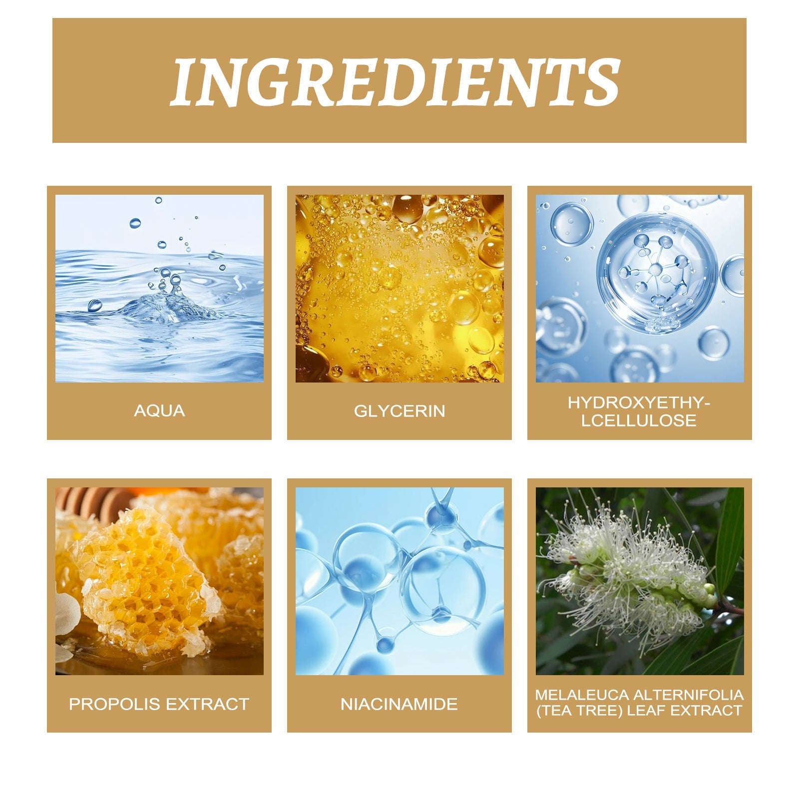 Propolis & Niacinamide Glow Serum - Dark Spot Fading & Radiance Serum - Icon Her