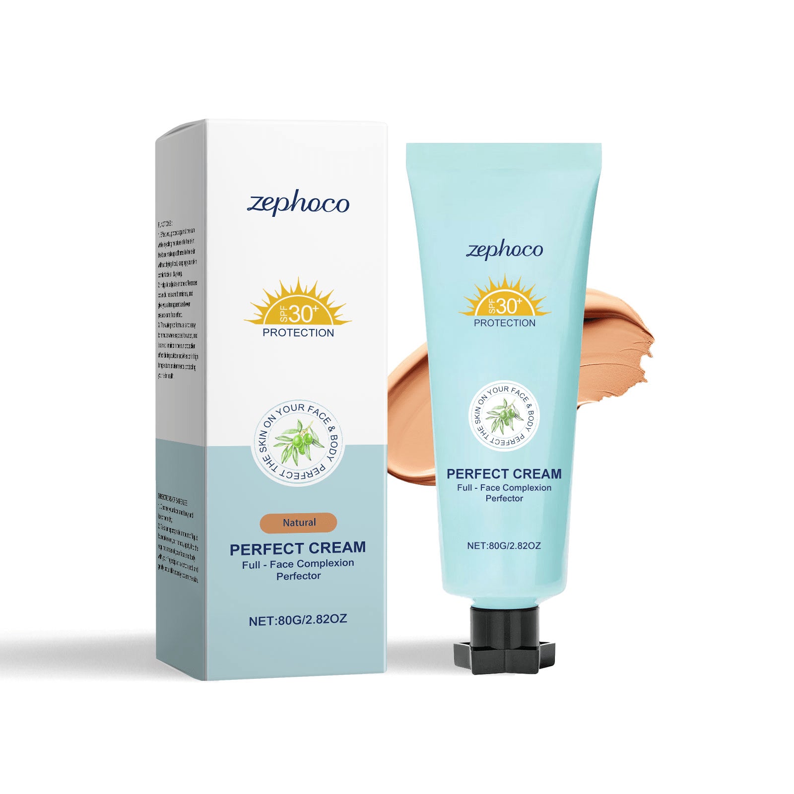 Protective Moisturizing Liquid Foundation - Natural Color & Soft-Matte Finish - Icon Her