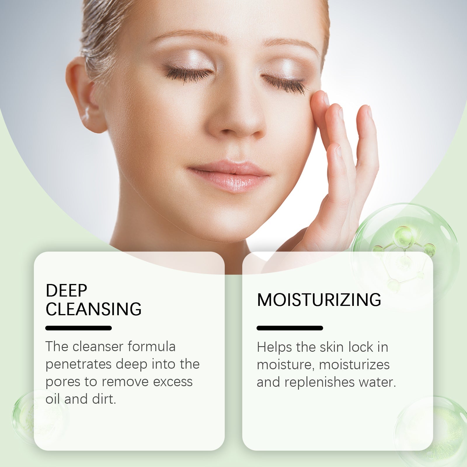 Salicylic Acid Cleanser - Gentle Pore Cleansing & Refreshing Oil-Control Face Wash - Icon Her