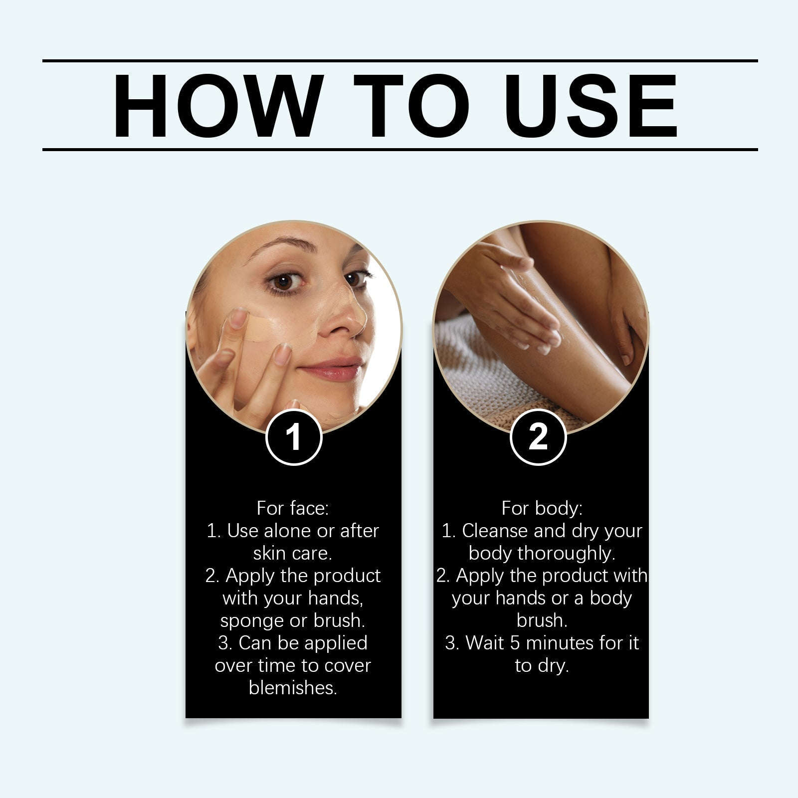 Skin Tone Concealer - Lightweight Hydrating Blemish Cover - Icon Her