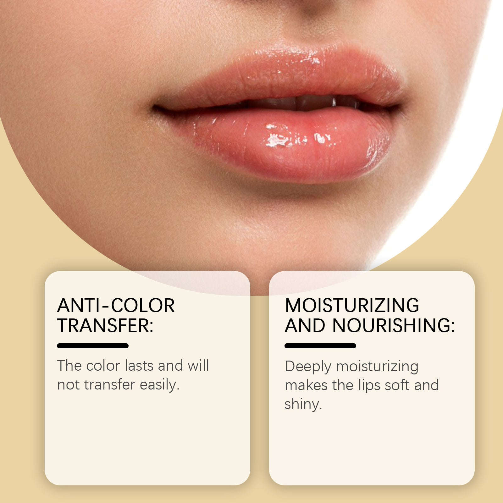Sparkling Color-Changing Lip Balm - Moisturizing & Brightening Lip Treatment - Icon Her
