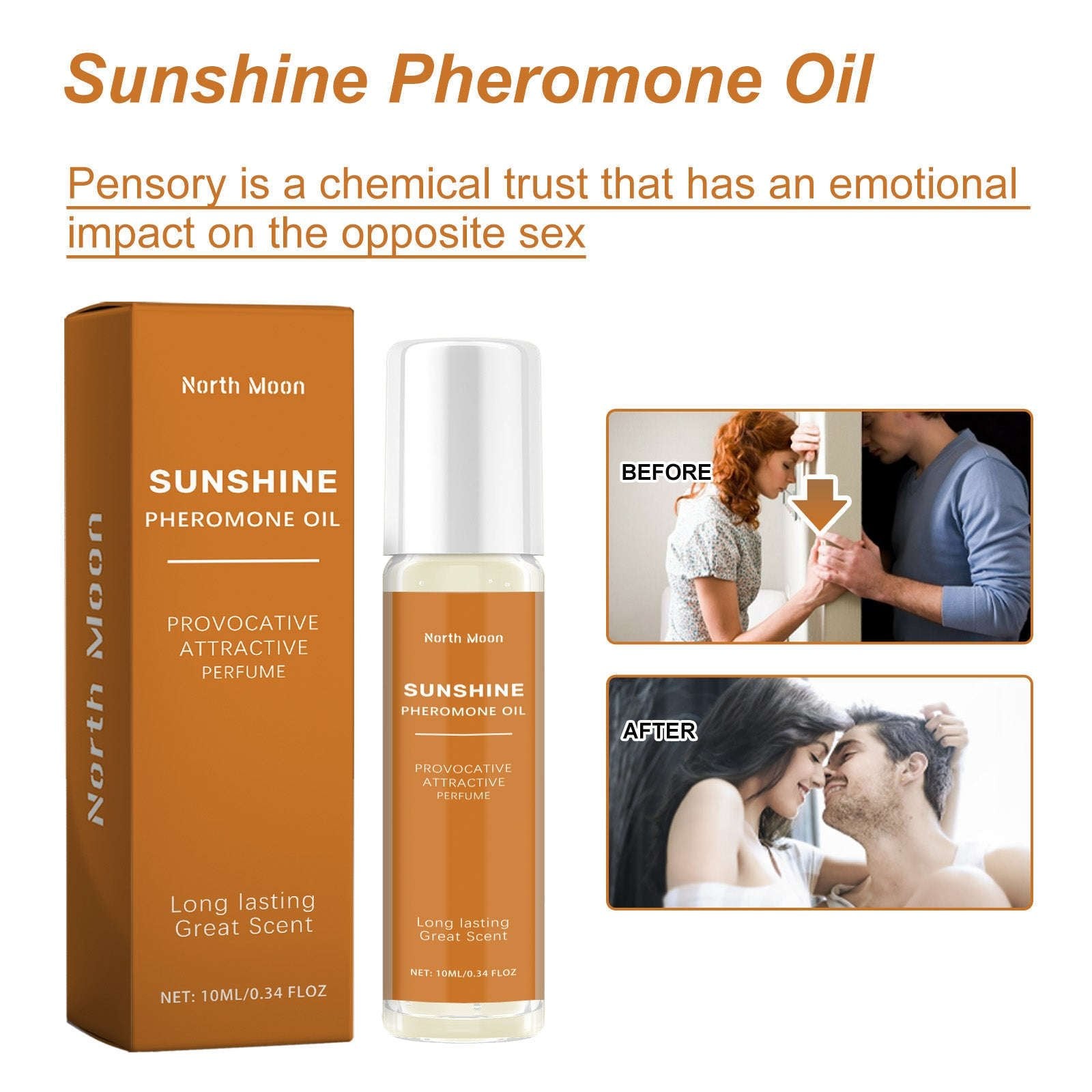 Sunshine Pheromone Perfume Oil – Fresh, Elegant & Long-Lasting Fragrance - Icon Her
