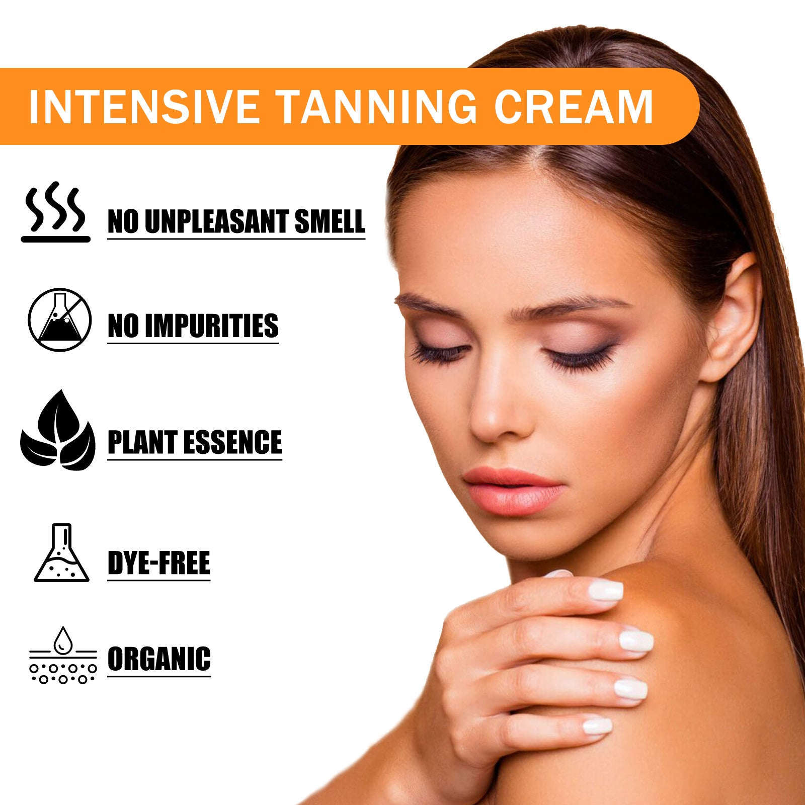 Tanning Cream – Beach Bronzing, Moisturizing & Natural Tan Lotion - Icon Her