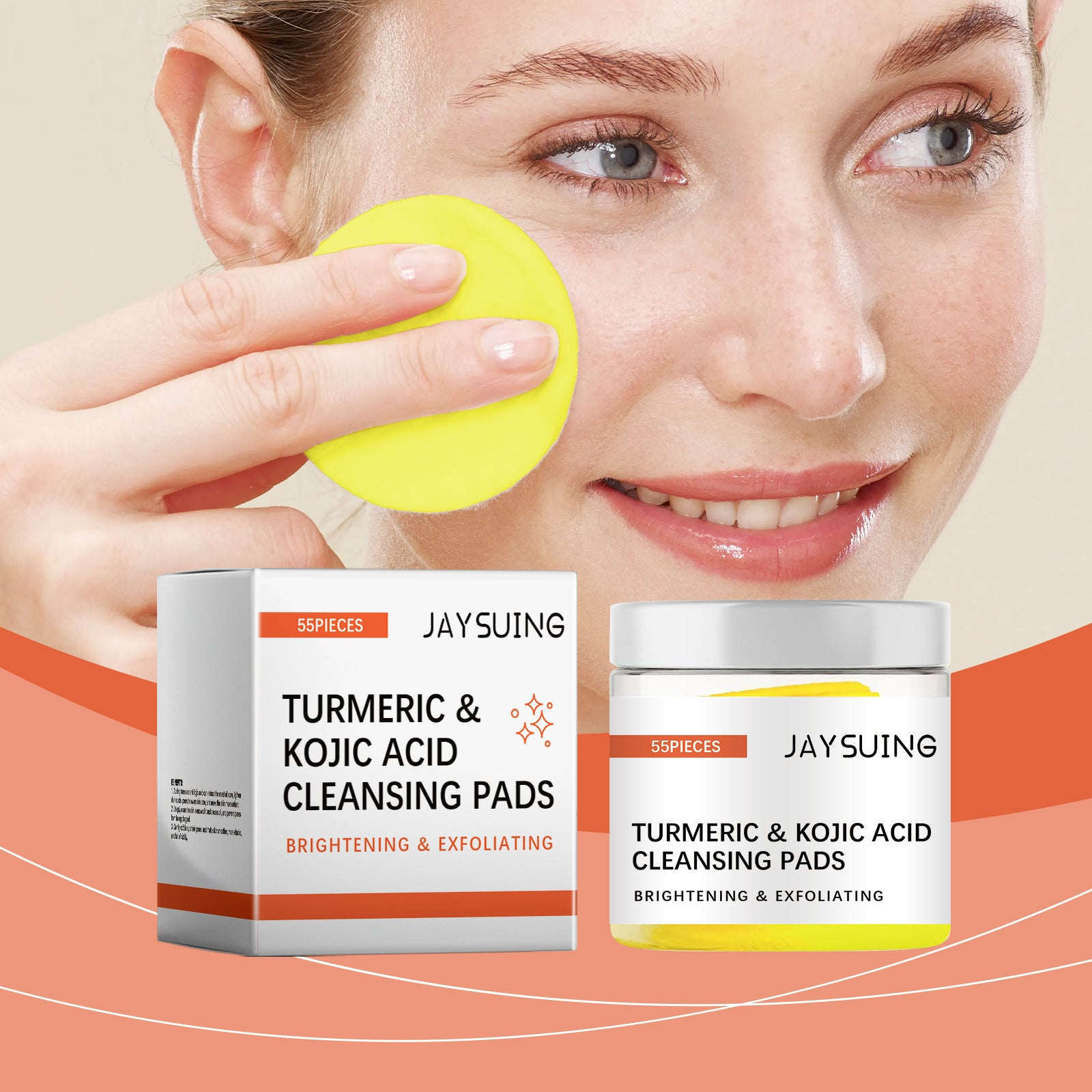 Turmeric Cleanser Pad – Gentle Pore Cleansing & Acne Spot Reducer - Icon Her