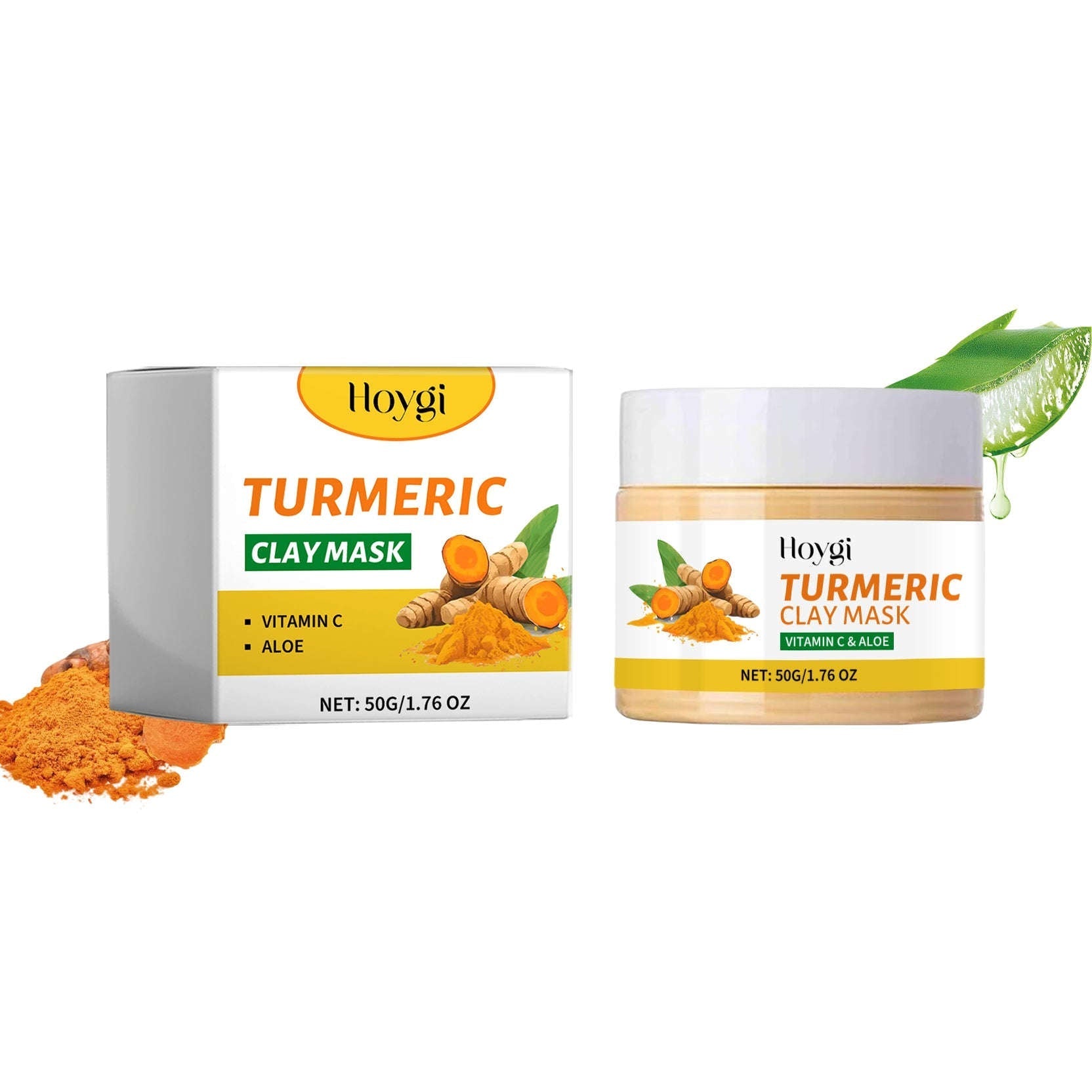Turmeric Mud Mask - Gentle Pore Cleansing & Hydrating Facial Mask - Icon Her