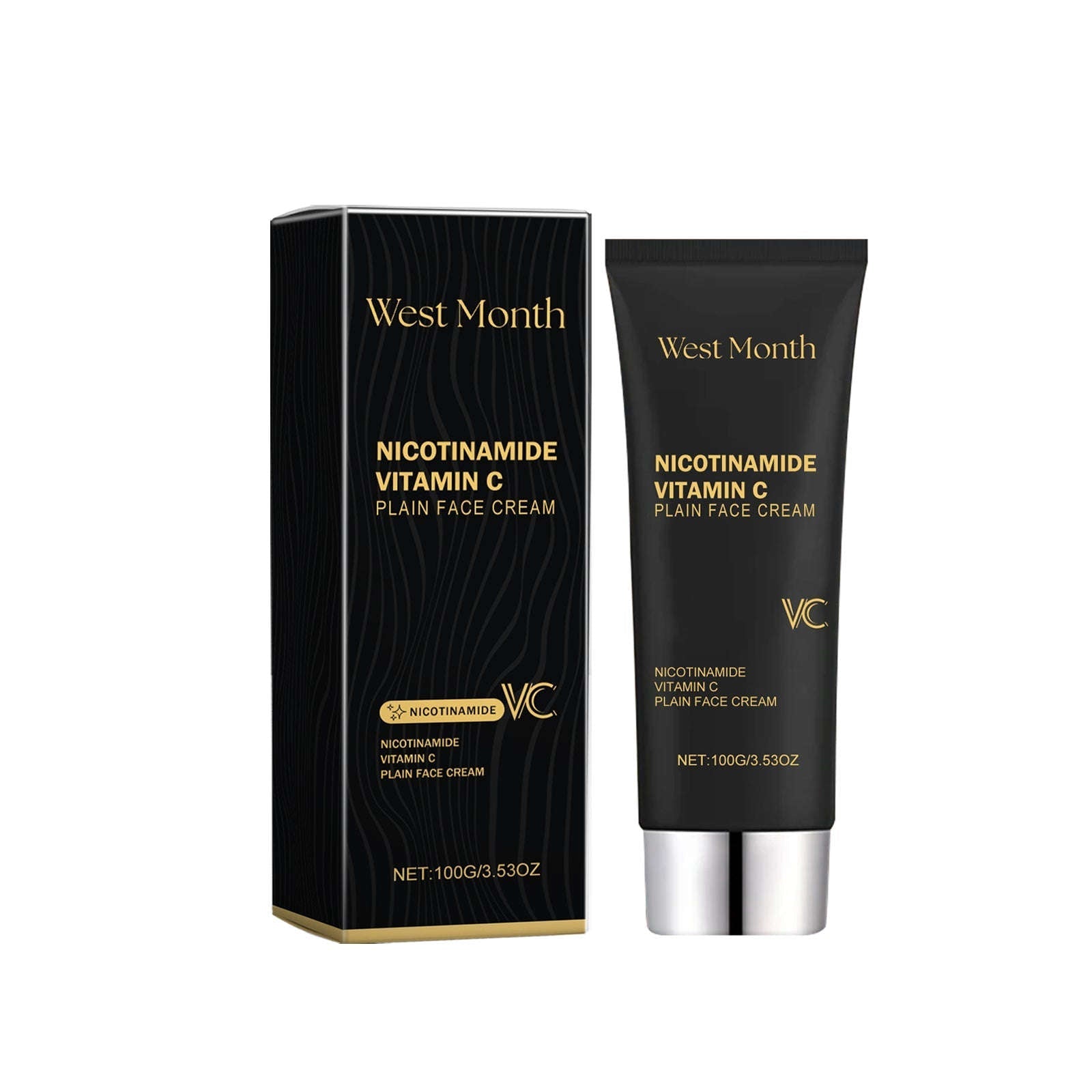Vitamin C Plain Face Cream – Brightening, Toning & Natural Concealer - Icon Her