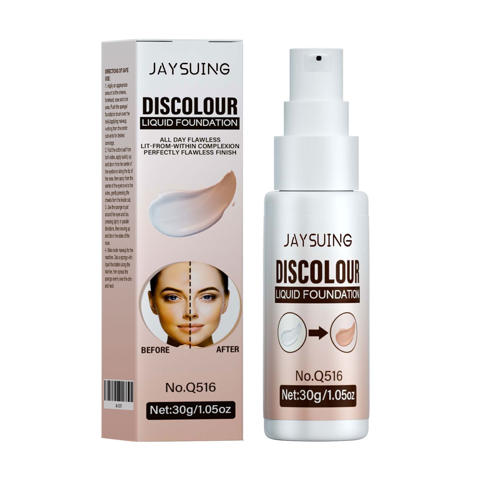 Warm Up Liquid Foundation – Brightening, Concealing & Long-Lasting - Icon Her